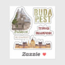 Search for budapest travel stickers Vintage