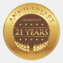 Search for first anniversary stickers 21st