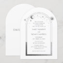 Search for silver stars invitations Celestial