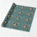 Search for seascape wrapping paper Vintage