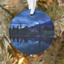 Search for log cabin christmas tree decorations Landscape