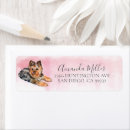 Search for terrier dog return address labels Puppy