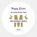 Search for gold easter bunny stickers Rabbit