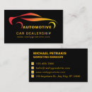 Search for used car sales business cards Car auto engineer