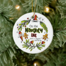 Search for naughty christmas tree decorations Winter