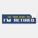 Search for senior citizens bumper stickers Retired