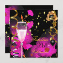 Search for champagne 21st birthday invitations Flowers
