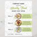 Search for dinner flyers Food