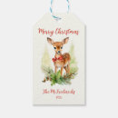 Search for cute reindeer gift tags Vintage