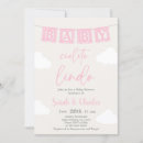 Search for fiesta baby girl shower invitations Papel picado