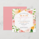 Search for fruit bridal shower invitations Citrus