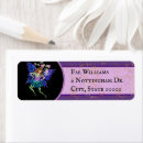 Search for winged return address labels Fairytale