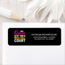 Search for pickleball return address labels For her