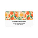 Search for fruit slices return address labels Citrus
