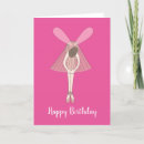 Search for dancing girl birthday cards Cute