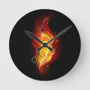 Search for fire clocks Glowing