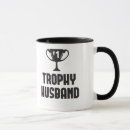 Search for funny trophy mugs Husband