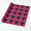 Search for black damask wrapping paper Girly