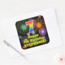 Search for 7 stickers Birthday party