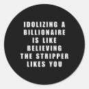 Search for billionaires stickers Keep america great
