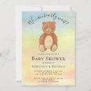Search for watercolor couples shower invitations We can bearly wait