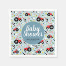 Search for red tractor napkins Boy