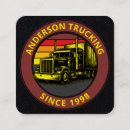 Search for 18 wheeler business cards Semi