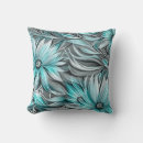 Search for teal prints cushions Flowers