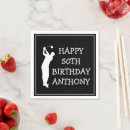 Search for funny 50th birthday napkins Fifty