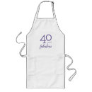 Search for 40 year old aprons 40 and fabulous