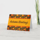 Search for autumn leaves thanksgiving cards Brown