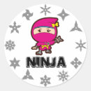 Search for girls karate stickers Ninja