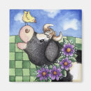 Search for cow and chicken magnets Purple