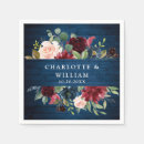 Search for burgundy and blush wedding napkins Marsala