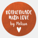 Search for homemade with love stickers Heart