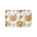 Search for sunflower bath mats Trendy