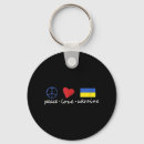 Search for make love not war key rings Peace
