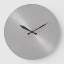 Search for stainless steel clocks Elegant
