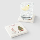 Search for funny christmas coasters Red