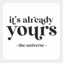 Search for law of attraction stickers Manifestation