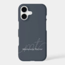 Search for add your name monogram initials iphone cases Monogrammed
