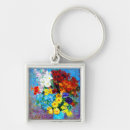 Search for blue vase key rings Floral