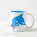 Search for dolphin cartoon mugs Dolphins