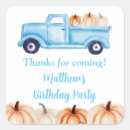 Search for vintage birthday party stickers Boy