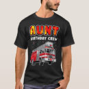 Search for fire truck birthday tshirts Party