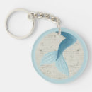 Search for mermaid art key rings Blue