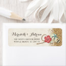 Search for destination wedding return address labels Coral