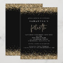 Search for female 40th birthday invitations Gold
