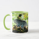 Search for black and white butterfly mugs Insect