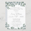 Search for green eucalyptus hens party invitations Simple